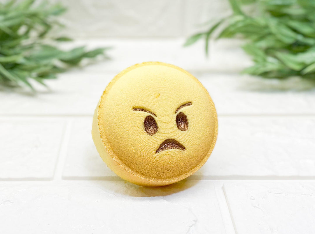 Angry Emoji Bath Bomb Mold