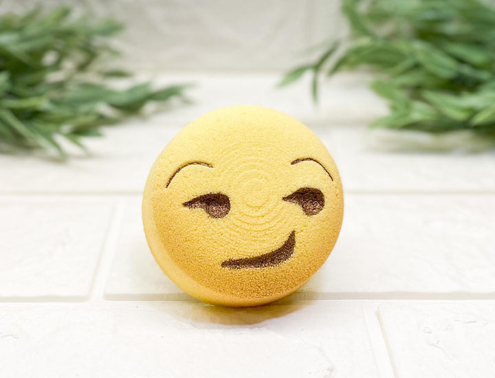 HYBRID Smirking Face Emoji Bath Bomb Mold