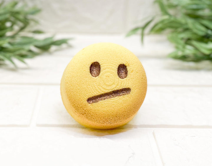 HYBRID Awkward Diagonal Mouth Emoji Face Bath Bomb Mold