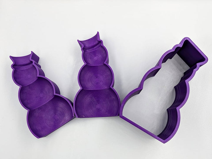 Snowman Bath Bomb Mold