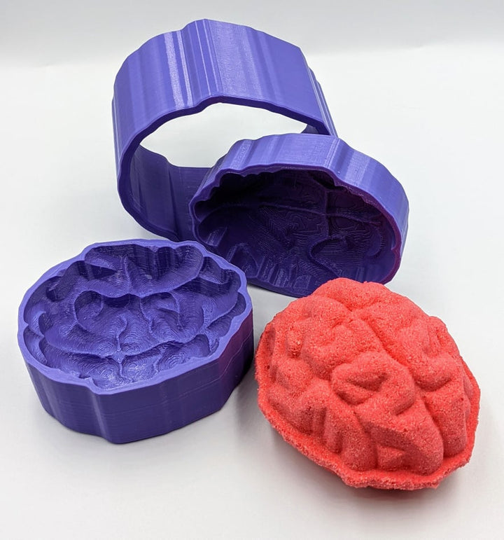 Brain Bath Bomb Mold