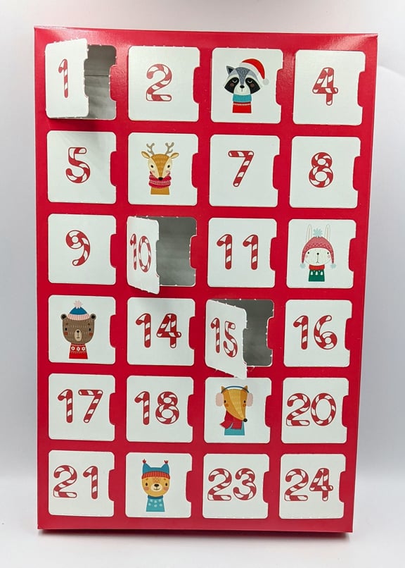 Set of 10 Advent Calendars