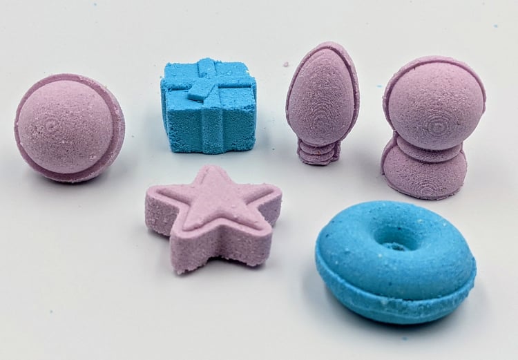 Mini Christmas Bath Bomb Molds