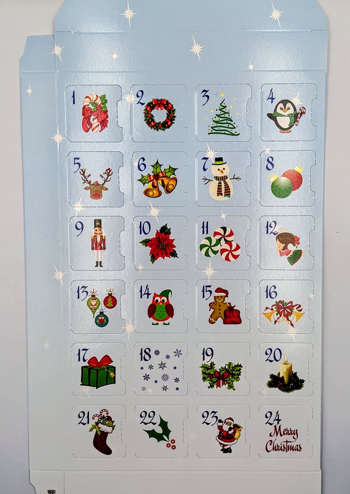 Set of 10 Advent Calendars
