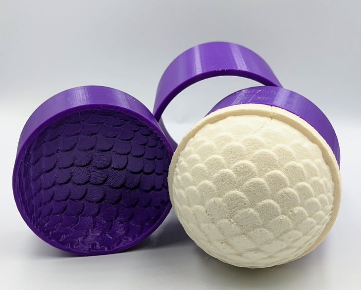Mermaid Ball Bath Bomb Mold
