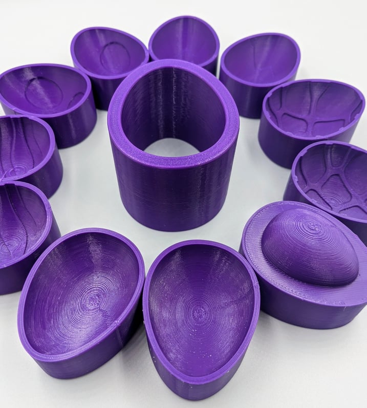 Easter Egg Set Bath Bomb Mold