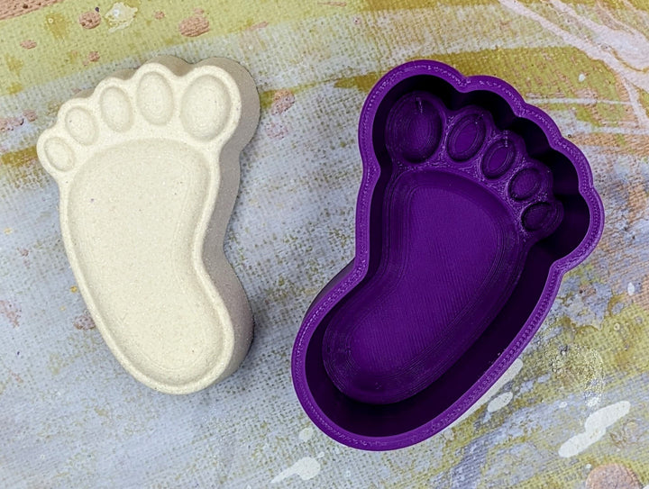 Baby Foot Hybrid Bath Bomb Mold