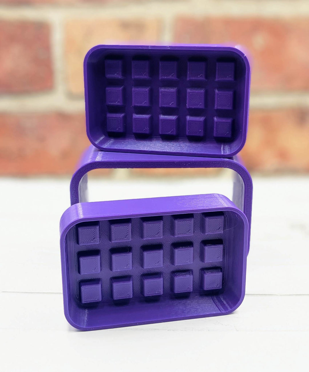 Belgian Waffle Bath Bomb Mold