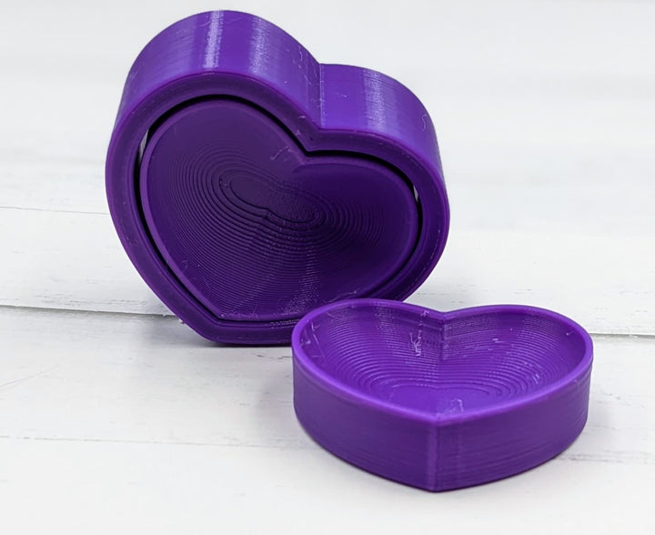 Mini Heathers Heart Bath Bomb Mold