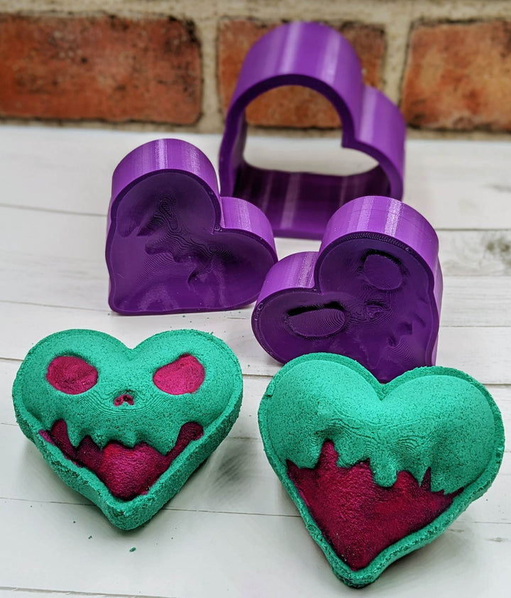 Poison Heart Bath Bomb Mold