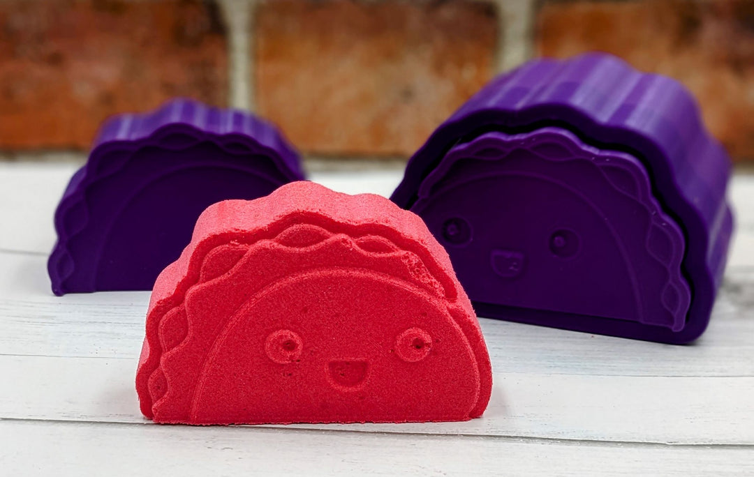 Cute Taco Bath Bomb Mold