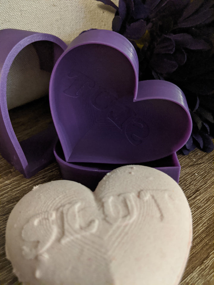 Curse Word Heart Bath Bomb Mold
