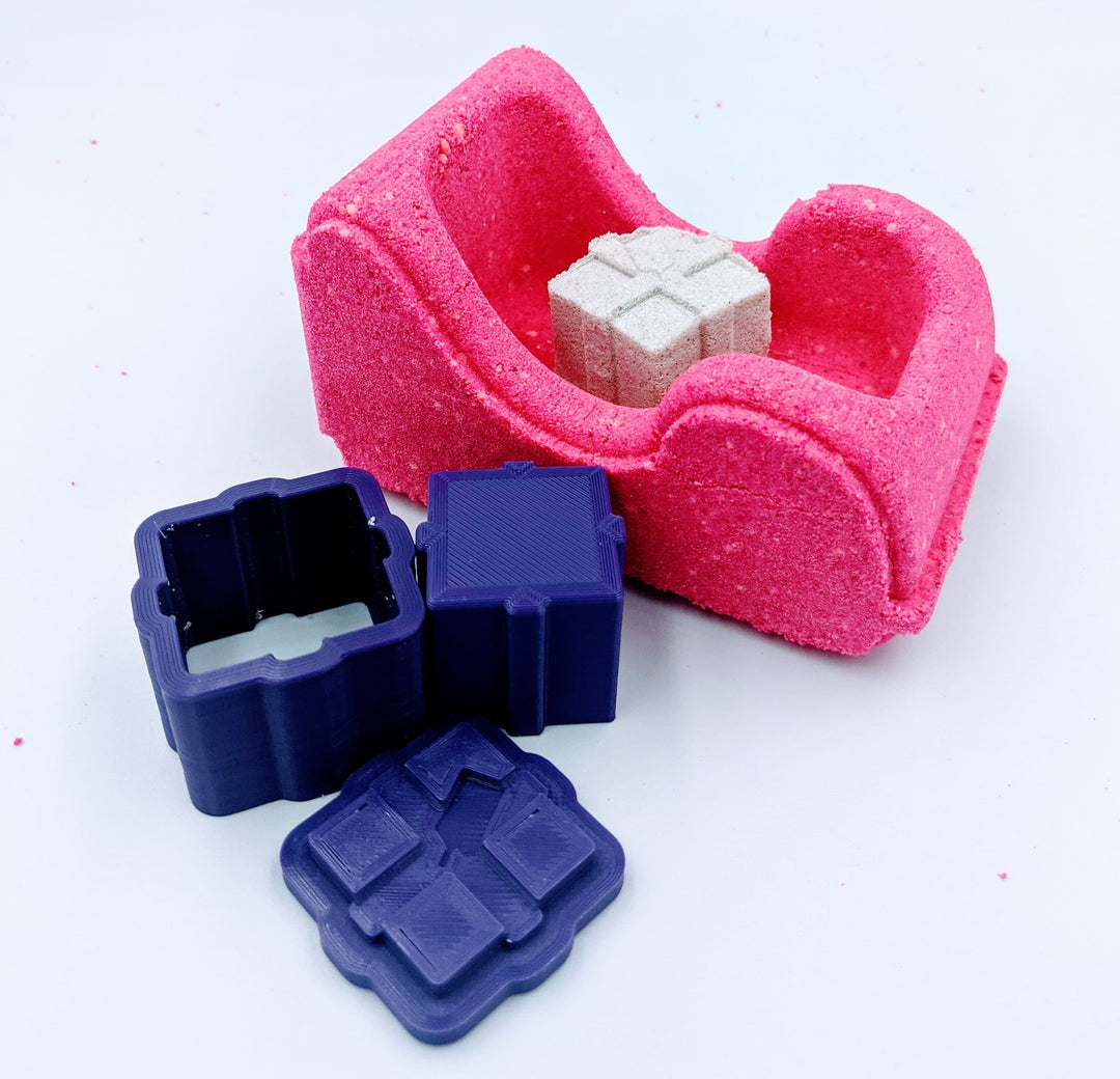 Santa's Sleigh Bath Bomb Mold