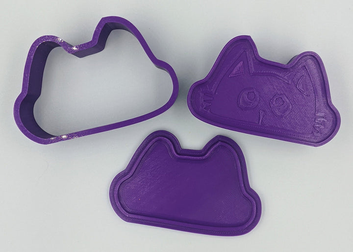 Cat Face Bath Bomb Mold