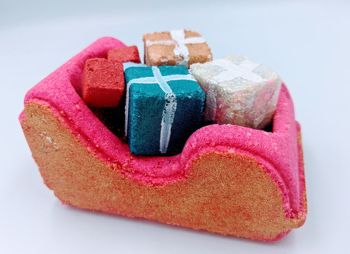 Santa's Sleigh Bath Bomb Mold