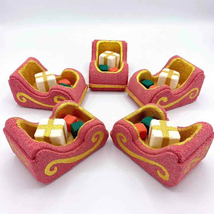 Santa's Sleigh Bath Bomb Mold