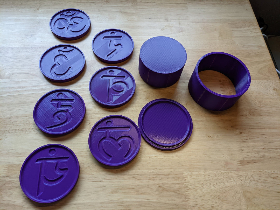 Chakras Bath Bomb Mold Set